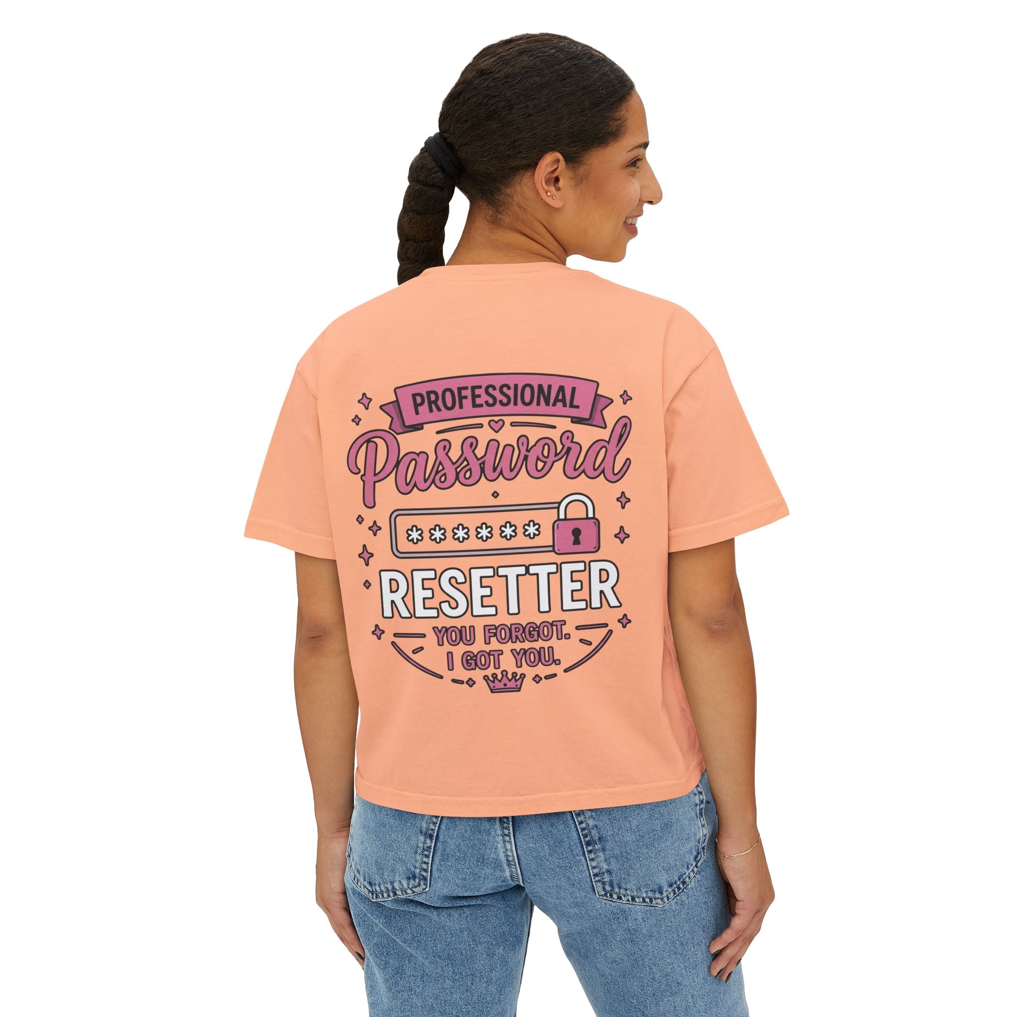 Professional Password Resetter Women's Boxy T-Shirt