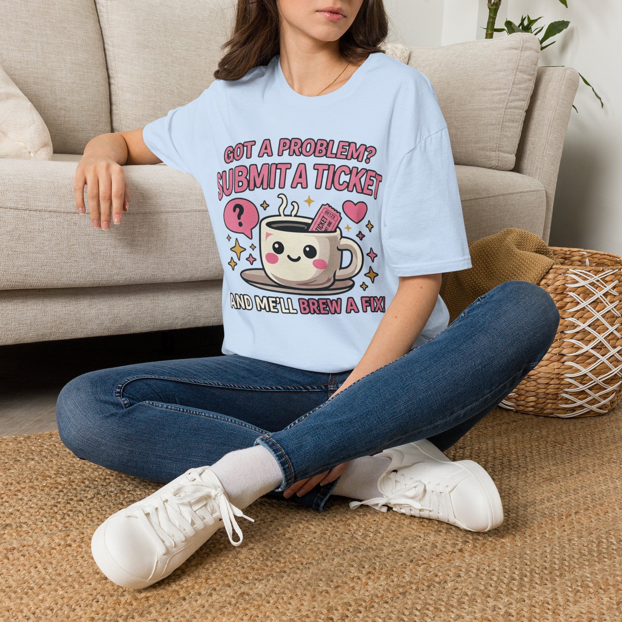 Got a Problem? Submit a Ticket Unisex Softstyle T-Shirt