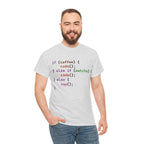 if (coffee) { code(); } else if (matcha) { code(); } else { nap(); } Unisex Heavy Cotton T-shirt