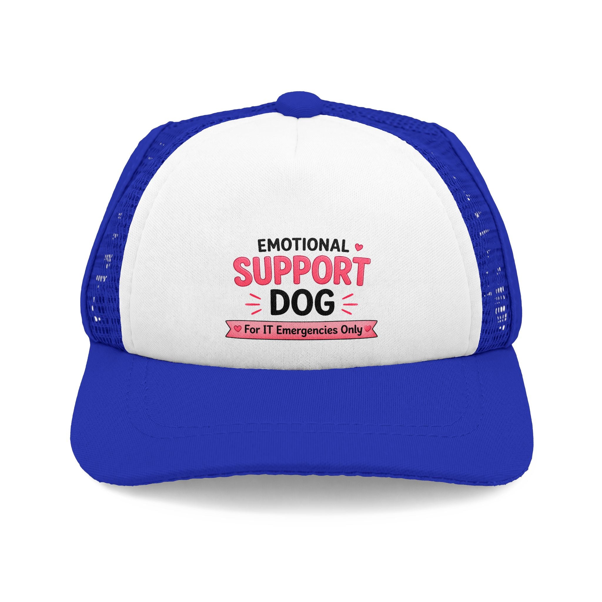 Emotional Support Dog Trucker Hat - Funny Pet Lover Foam Cap