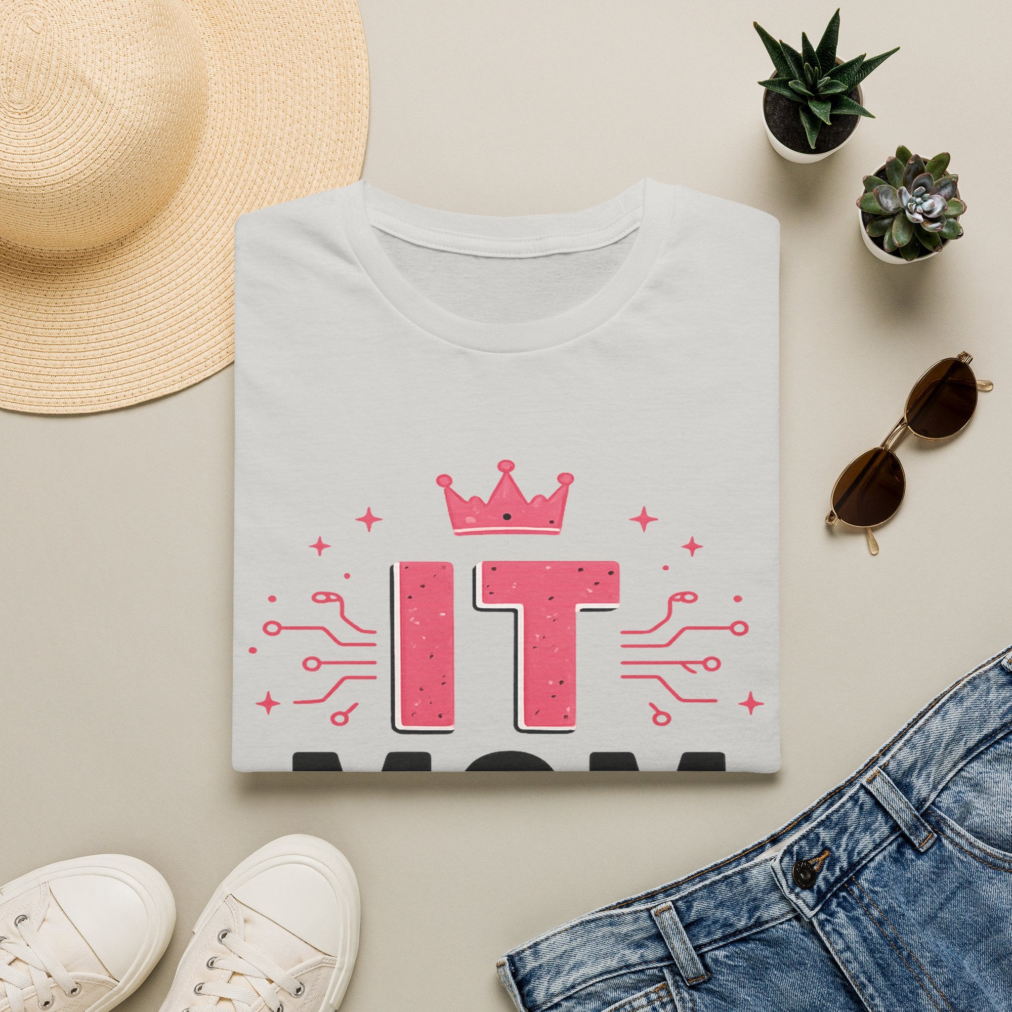 IT Mom Fixing Problems All Day Every Day Softstyle T-Shirt