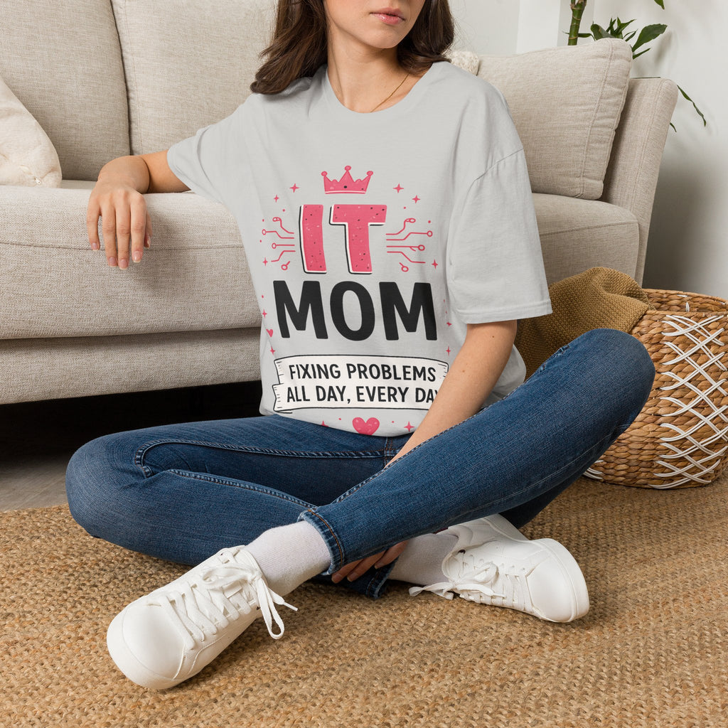 IT Mom Fixing Problems All Day Every Day Softstyle T-Shirt