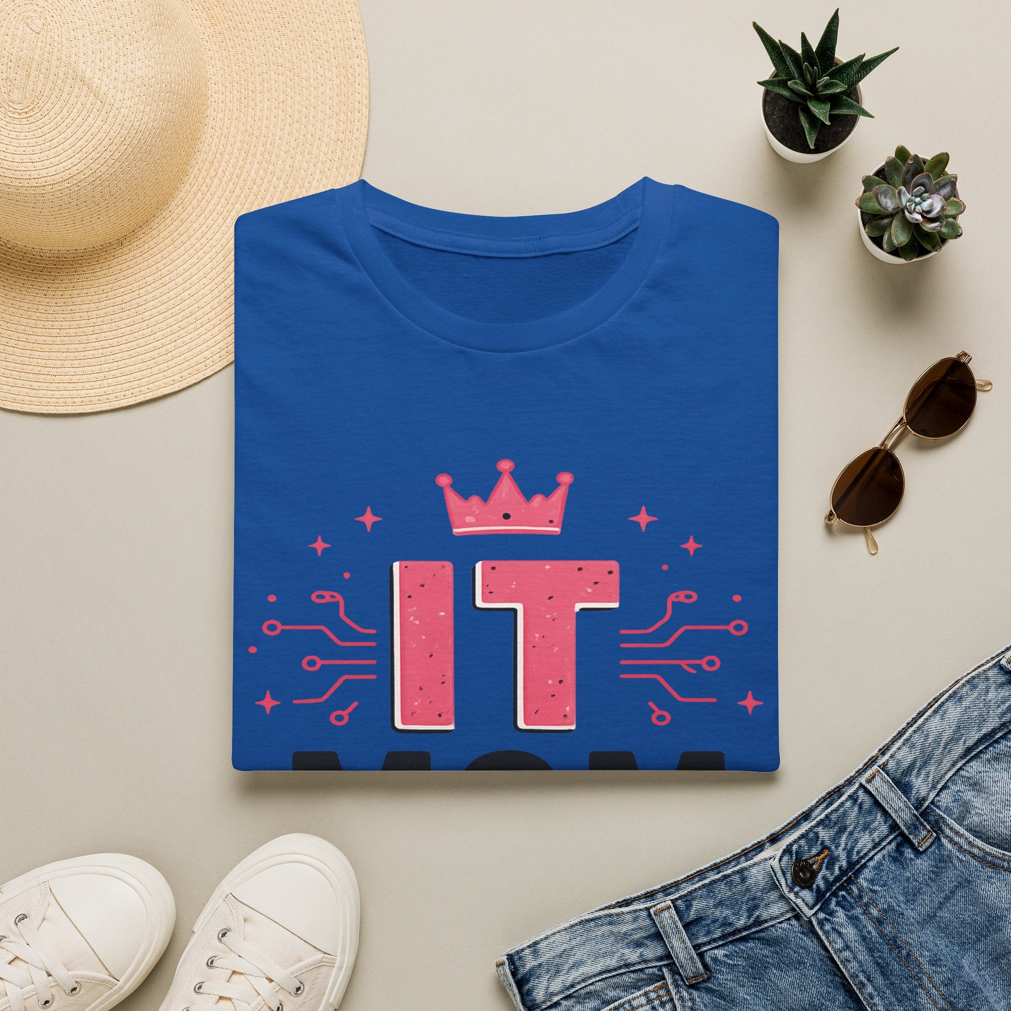 IT Mom Fixing Problems All Day Every Day Softstyle T-Shirt