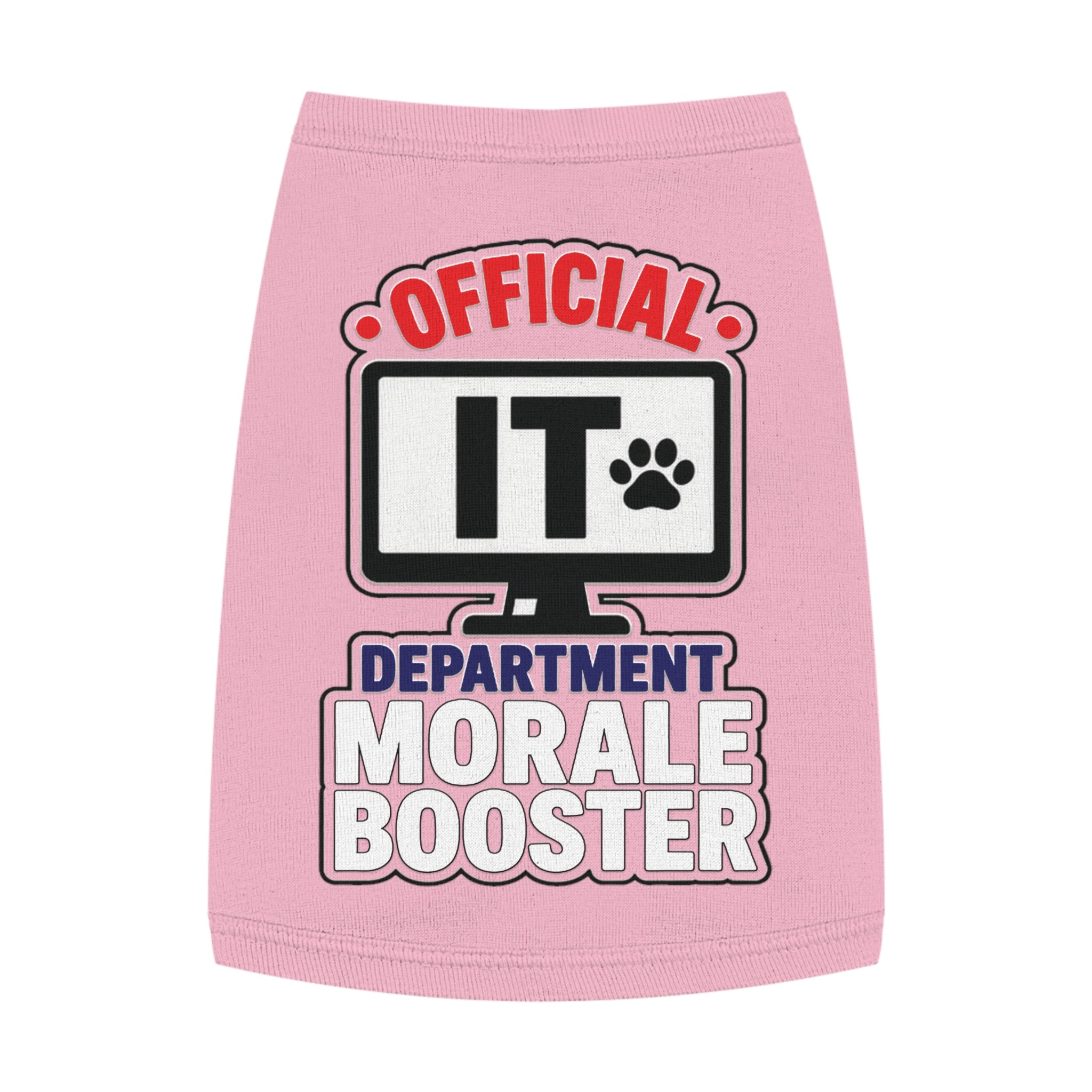 Official Department Morale Booster Dog Tank Top
